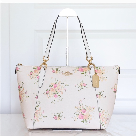 coach ava floral tote